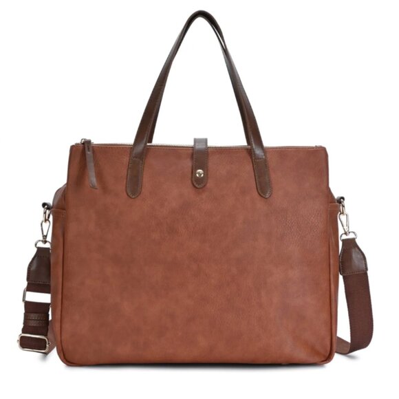 MMS Design Studio Handbags - Sasha+Sofi Heather Tote BGO-5074 Taupe